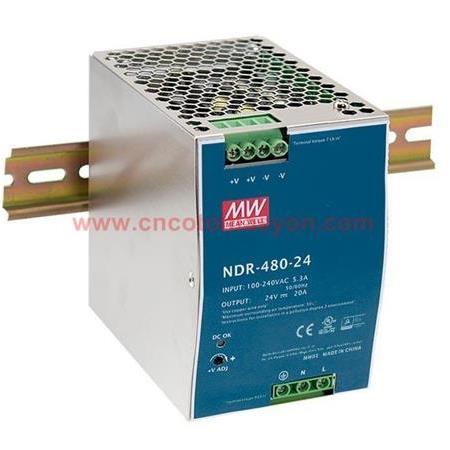 480W 10A-48 Volt Dc Çıkışlı Güç Kaynağı NDR-480-48