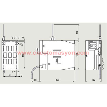 2 Kw Siemens V90 Sürücü 6SL3210-5FE12-0UA0